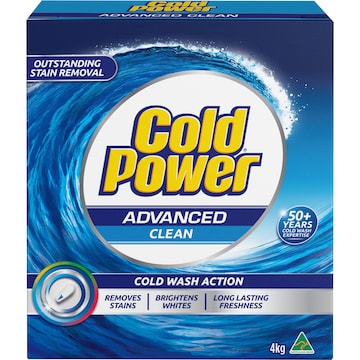 Cold Power Advanced Clean Laundry Washing Powder 4kg
