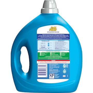 Cold Power Advanced Clean Laundry Liquid Washing Detergent 4L