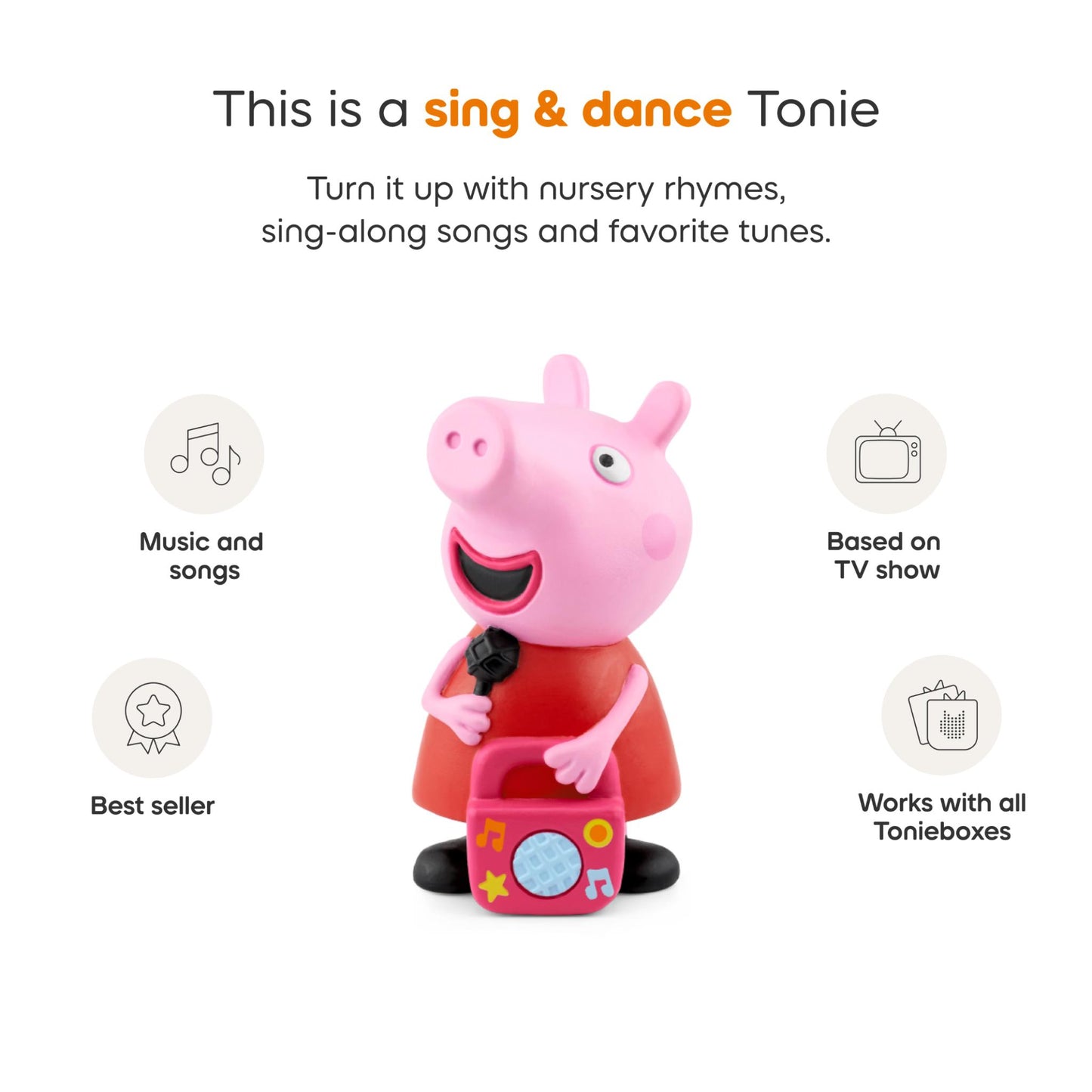 Peppa Pig - My First Album Tonie Audio Character