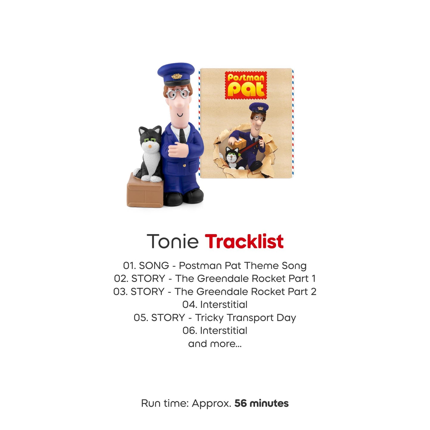 Postman Pat - Postamn Pat & Jess The Cat Tonie Audio Character