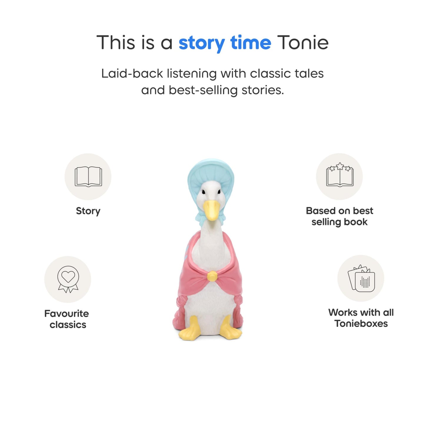 Peter Rabbit - Jemima Puddle-Duck Tonie Audio Character