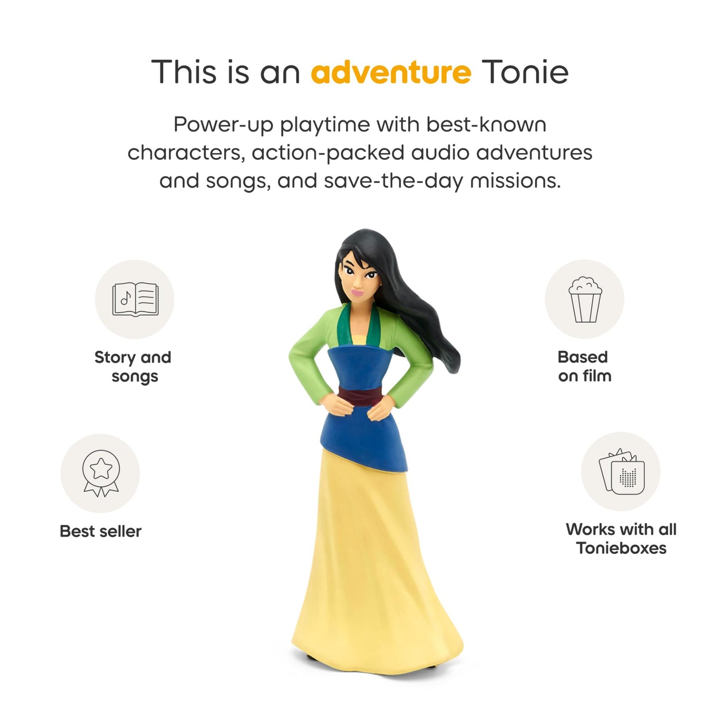 Disney: Mulan - Mulan Tonie Audio Character