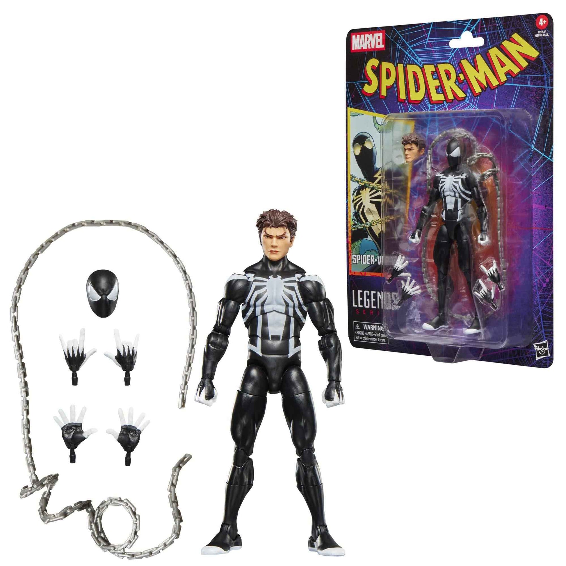 Marvel - Legends Series: Retro Spider-Man Venom Figure