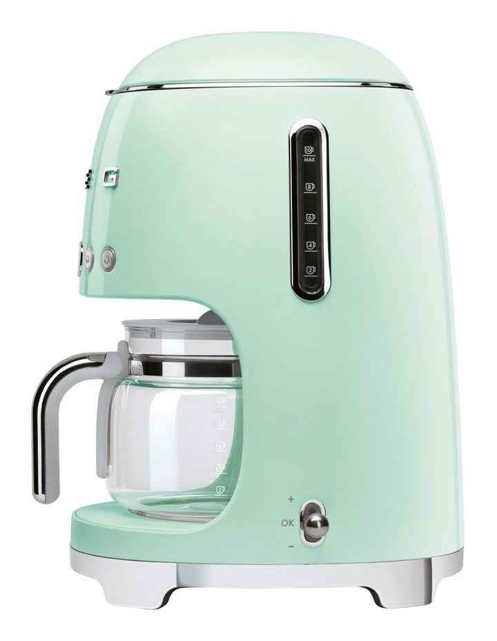 Retro Drip Filter Coffee Machine in Pastel Green DCF02PGAU