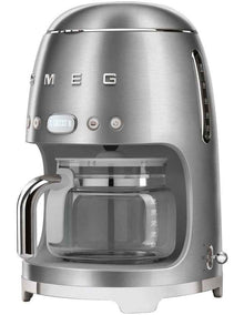 Retro Drip Filter Coffee Machine in Brushed Silver DCF02SSAU