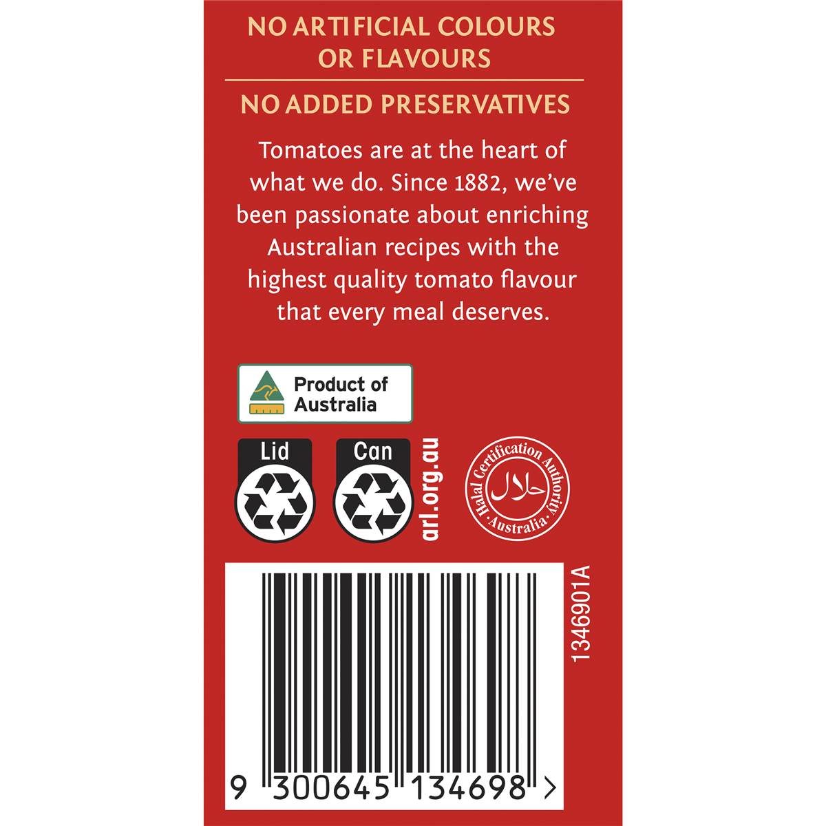 Leggo's Australian Grown Crushed Tomatoes 410g