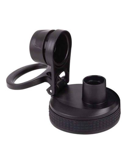 Stainless Steel Double Wall Insulated Sports Bottle With Screw Cap Lid 780ml in Black