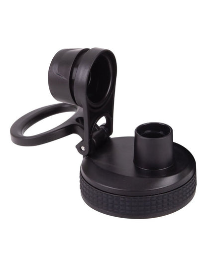 Stainless Steel Double Wall Insulated Sports Bottle With Screw Cap Lid 780ml in Black