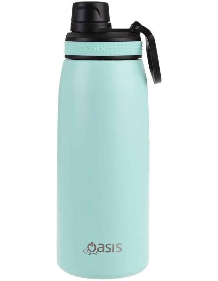 Double Wall Insulated Sports Bottle With Screw Cap Lid 780ml in Mint