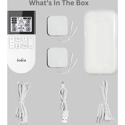 Bodico Digital TENS/EMS 2 Channel/4 Pads