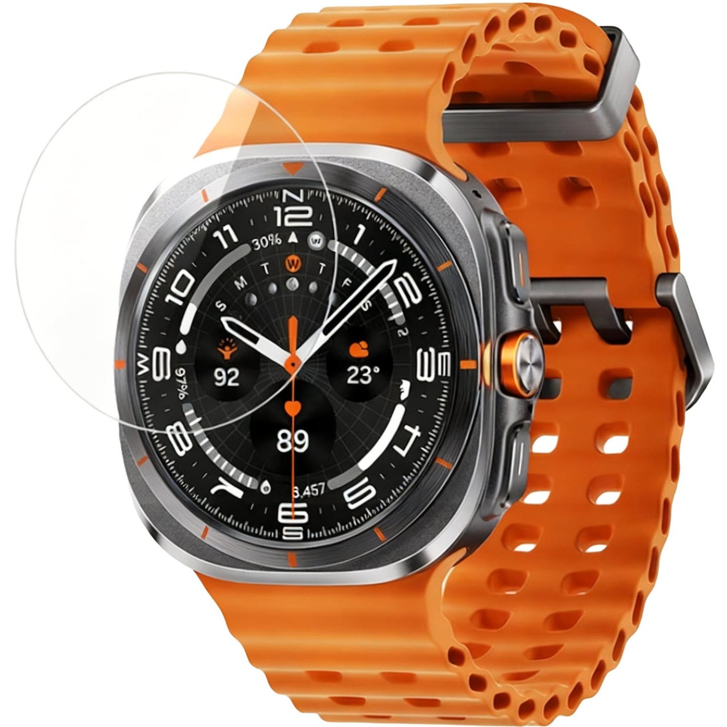 Monster Galaxy Watch Ultra 47mm Glass Screen Protector (2 Pack)