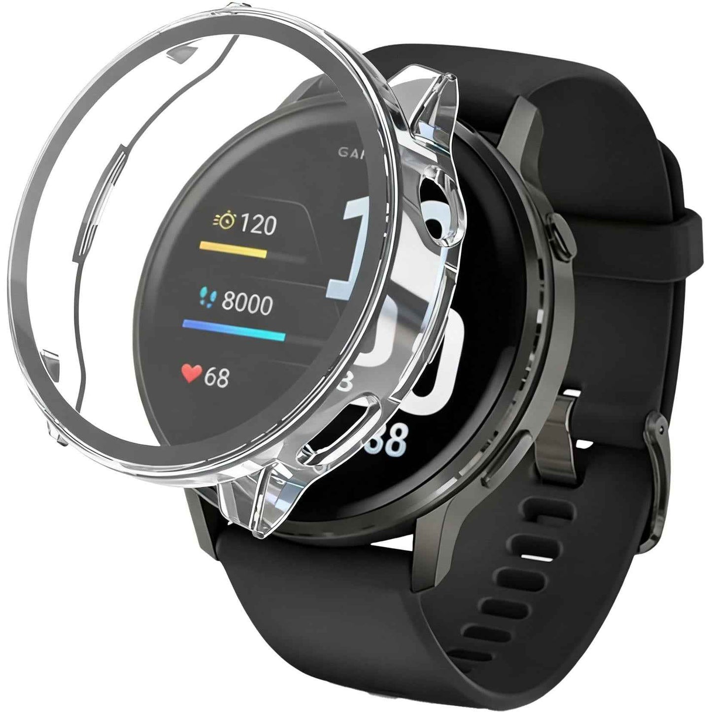 Monster Venu 4 41mm Case and Glass Screen Protector