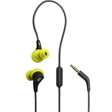 JBL Endurance Run 3 Waterproof Wired In-Ear Headphones (Black/Lime)