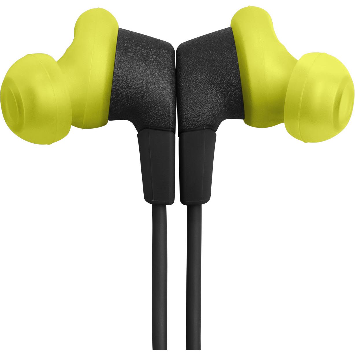 JBL Endurance Run 3 Waterproof Wired In-Ear Headphones (Black/Lime)