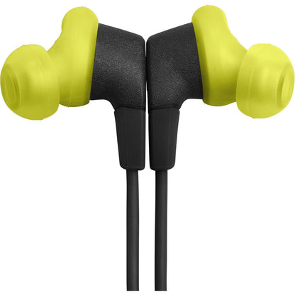 JBL Endurance Run 3 Waterproof Wired In-Ear Headphones (Black/Lime)