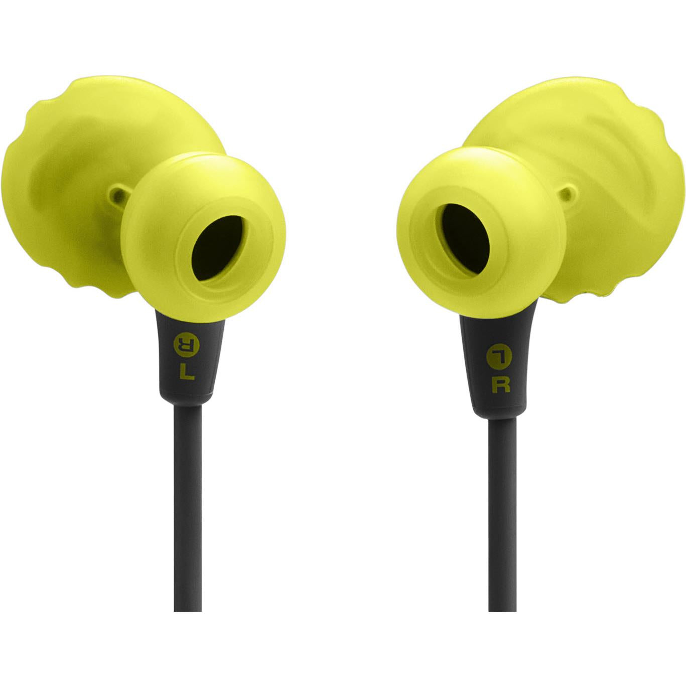 JBL Endurance Run 3 Waterproof Wired In-Ear Headphones (Black/Lime)