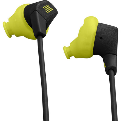JBL Endurance Run 3 Waterproof Wired In-Ear Headphones (Black/Lime)