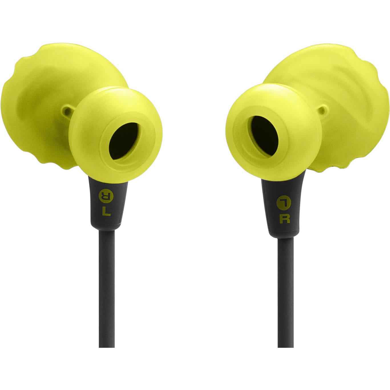 JBL Endurance Run 3  Waterproof Wired USB-C In-Ear Headphones (Black/Lime)