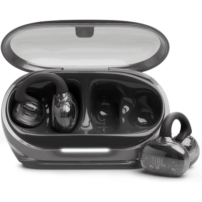 JBL SoundGear Clips TWS Open Ear Buds (Ghost Black)