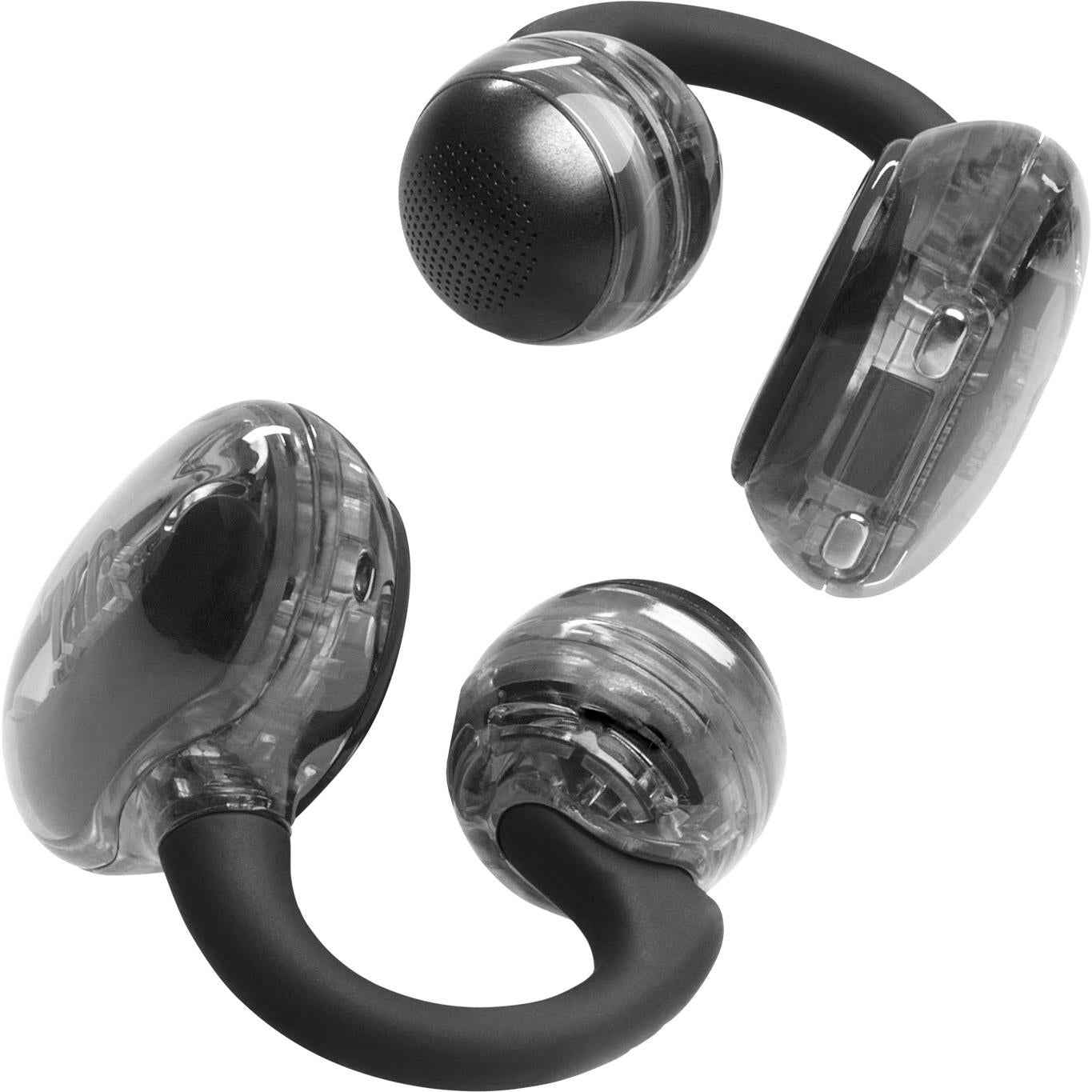 JBL SoundGear Clips TWS Open Ear Buds (Ghost Black)