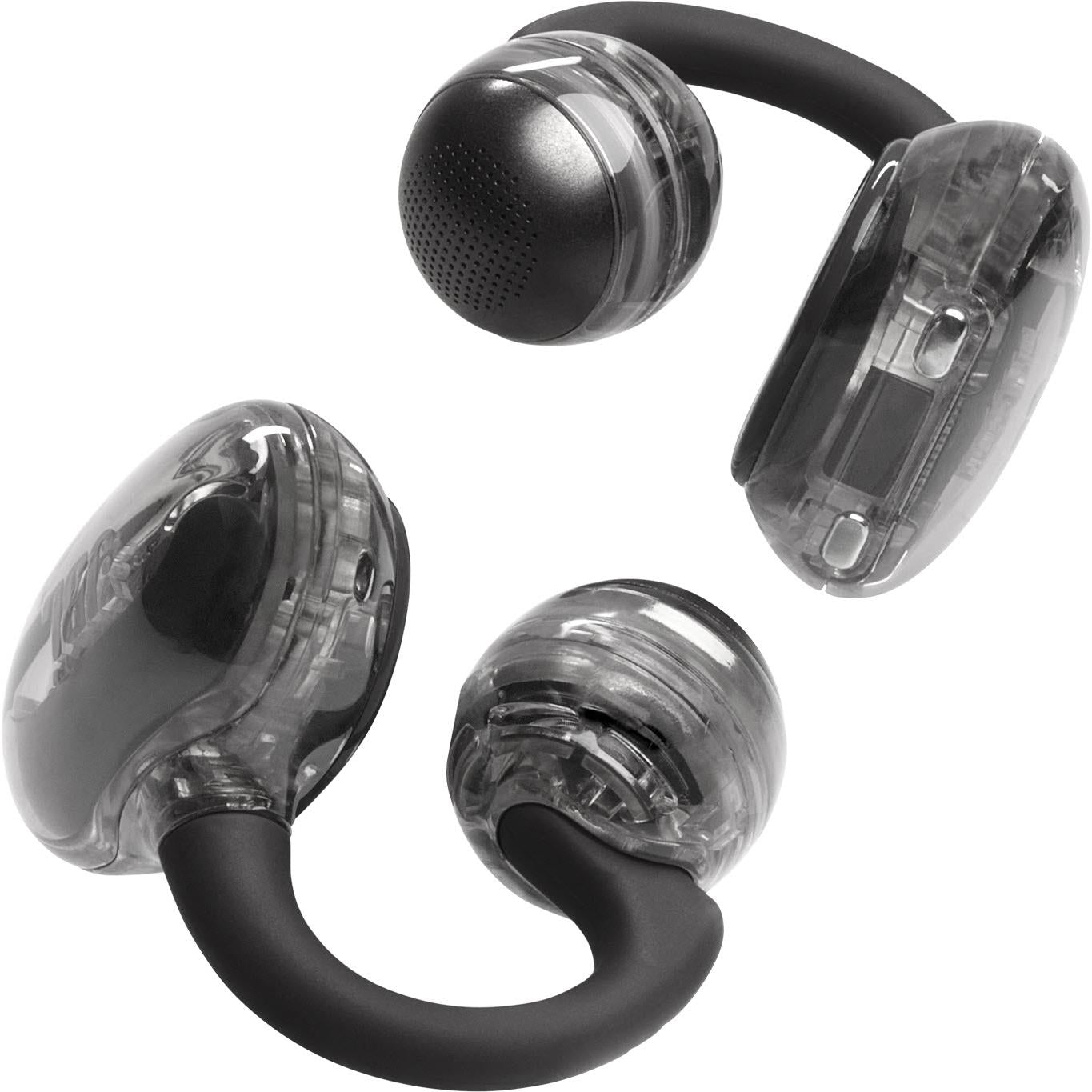JBL SoundGear Clips TWS Open Ear Buds (Ghost Black)