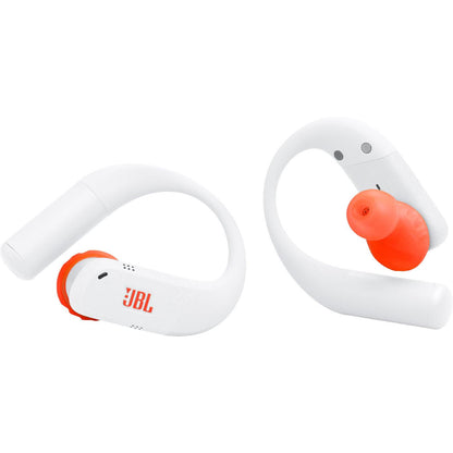 JBL Endurance Peak 4 TWS Sports In-Ear Headphones (White)
