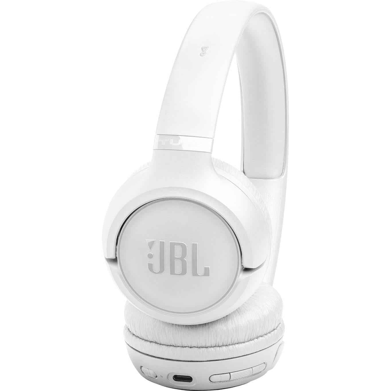 JBL Tune 530BT Wireless On-Ear Headphones (White)