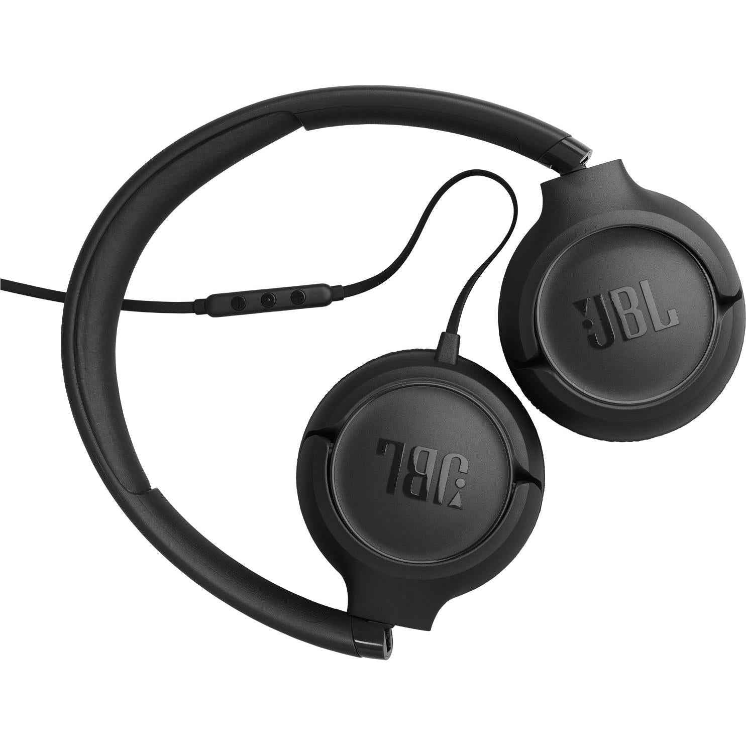 JBL Tune 530 Wired USB-C On-Ear Headphones (Black)