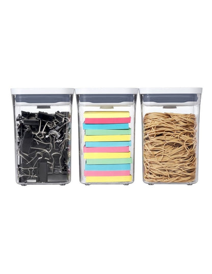 Pop 2.0 Value Set 3 Piece in Clear/White