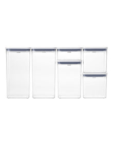 Pop 2.0 Container Set of 20 in Clear/White