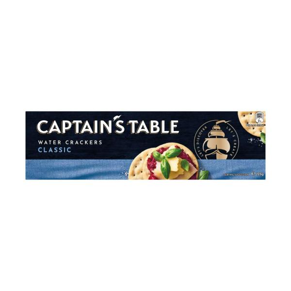 CAPTAIN'S TABLE CRACKERS:CLASSIC:.:125 GRAM