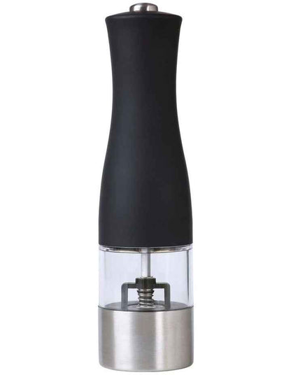 Cosmopolitan Electric Salt/Pepper Mill 21cm Gift Boxed in Black