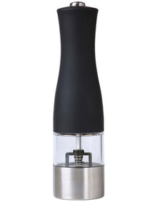 Cosmopolitan Electric Salt/Pepper Mill 21cm Gift Boxed in Black
