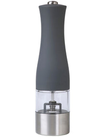 Cosmopolitan Electric Salt and Pepper Mill 21cm in Grey