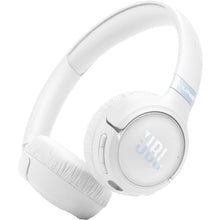 JBL Tune 680NC Wireless On-Ear Noise Cancelling Headphones (White)