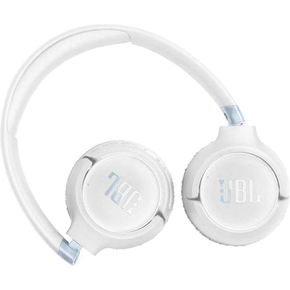 JBL Tune 680NC Wireless On-Ear Noise Cancelling Headphones (White)