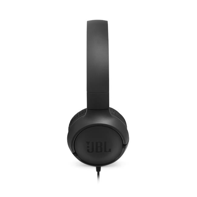 JBL Tune 500 Wired On-ear Headphones (Black)