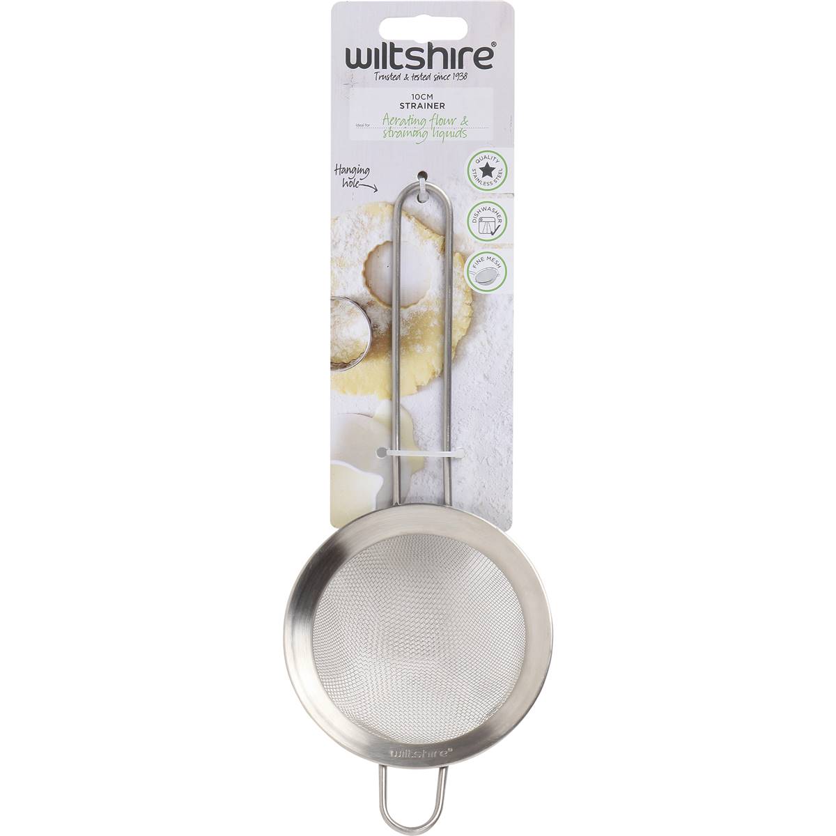 Wiltshire Stainless Steel 10cm Strainer each