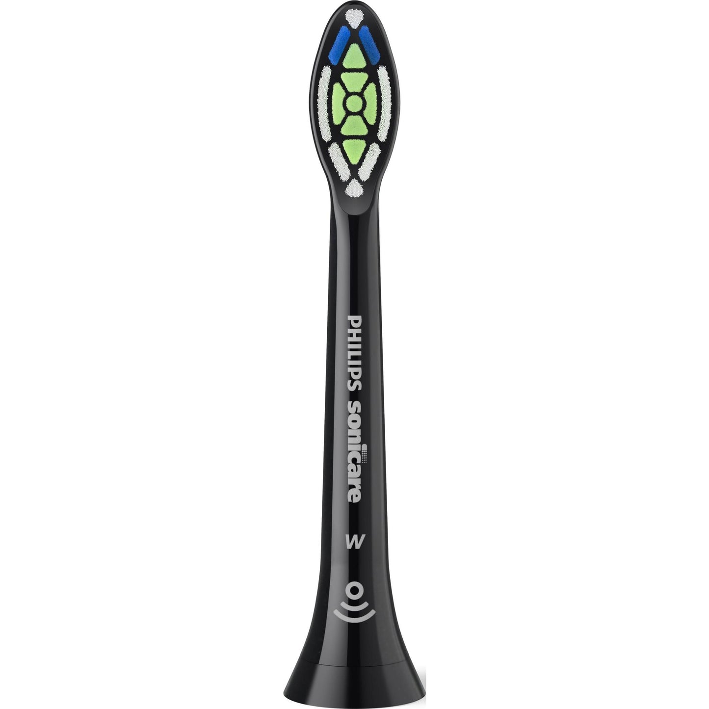 Philips Sonicare W2 Optimal White Brush Head (Black)[4 Pack]