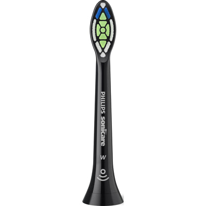 Philips Sonicare W2 Optimal White Brush Head (Black)[4 Pack]