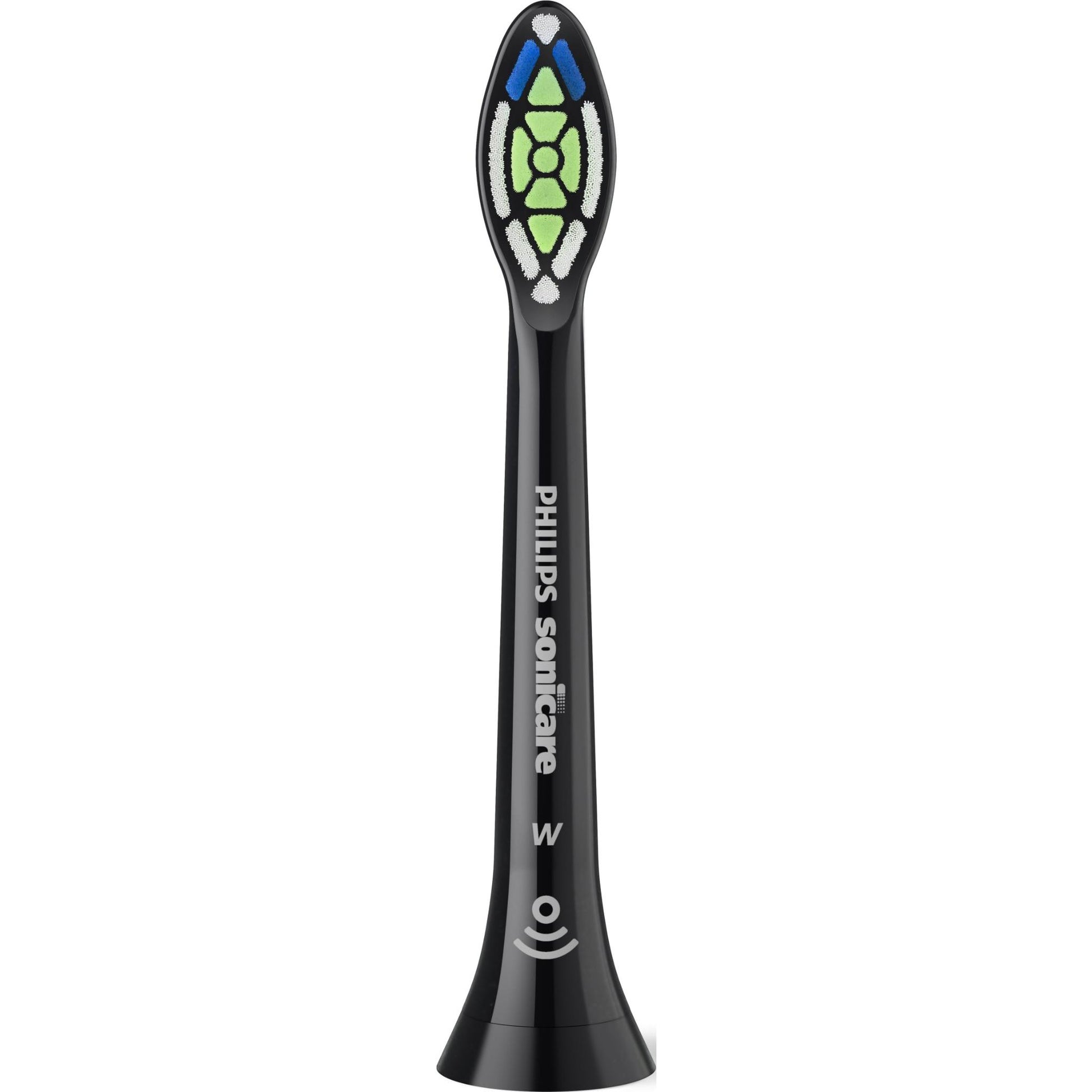 Philips Sonicare W2 Optimal White Brush Head (Black)[4 Pack]