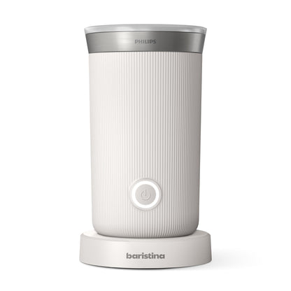 Philips Baristina Hot & Cold Milk Frother (Cloud White)