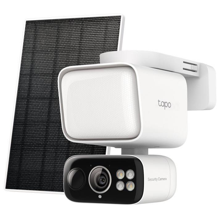 Tapo 2K Solar-Powered Floodlight Pan/Tilt Security Camera Kit