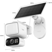 Tapo 2K Solar-Powered Floodlight Pan/Tilt Security Camera Kit