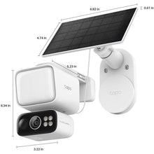 Tapo 2K Solar-Powered Floodlight Pan/Tilt Security Camera Kit