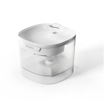 Cheerble E1 Elite Pet Drinking Fountain (White)