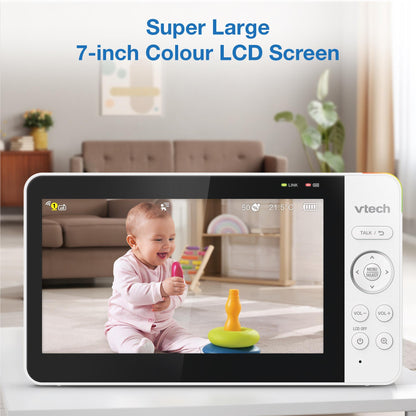 VTech RM7667HQ 7” Smart Pan & Tilt Video Monitor