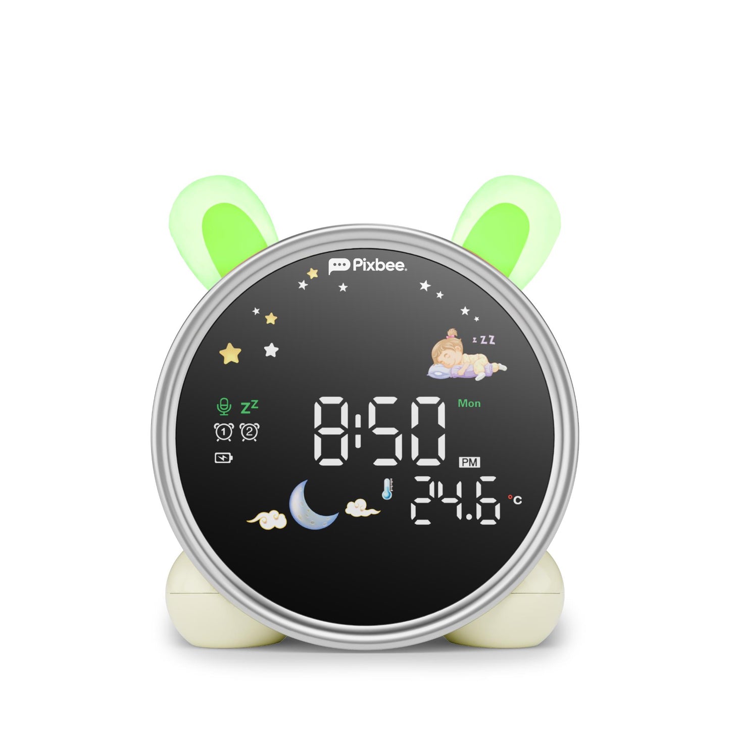 Pixbee Glow Sleep Training Light Clock