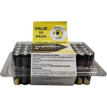 Chevron Alkaline Aaa Srt 50 Pack