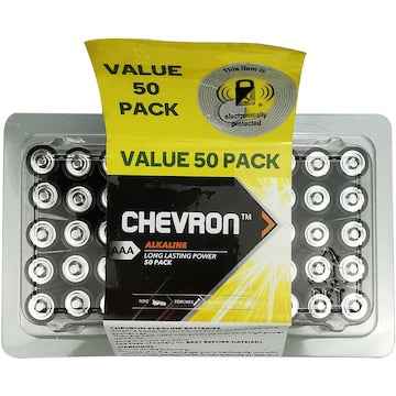 Chevron Alkaline Aaa Srt 50 Pack